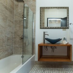 Отель Turtles Nest Villa Треже-Бич ванная