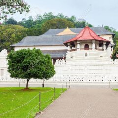 Отель Kandyan Arts Residency Канди приотельная территория