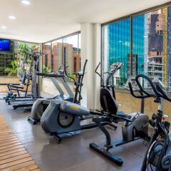 Porton Medellin Hotel фитнесс-зал