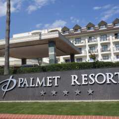 Отель Palmet Beach Resort Кемер вид на фасад