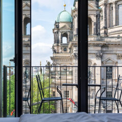 Отель Radisson Blu Hotel, Berlin Германия, Берлин - - забронировать отель Radisson Blu Hotel, Berlin, цены и фото номеров балкон