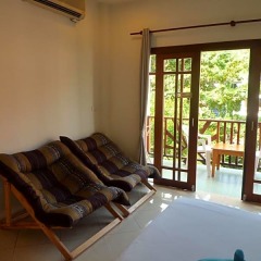 Отель Sun Smile Lodge Koh Tao Таиланд, Остров Тау - отзывы, цены и фото номеров - забронировать отель Sun Smile Lodge Koh Tao онлайн комната для гостей фото 5