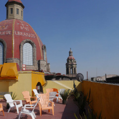 Отель Hostal Amigo Suites Мехико бассейн фото 2
