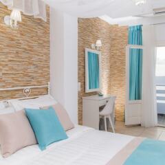 Отель Kafieris Apartments on the cliff Греция, Остров Санторини - 1 отзыв об отеле, цены и фото номеров - забронировать отель Kafieris Apartments on the cliff онлайн комната для гостей фото 4