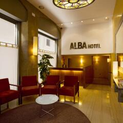 Alba Hotel Барселона интерьер отеля