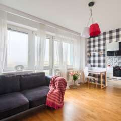 Апартаменты P&O Apartments Stegny Варшава комната для гостей фото 3
