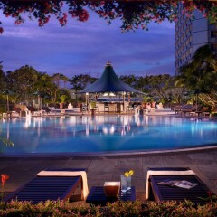 Отель Fairmont Singapore бассейн фото 3