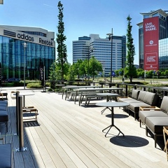 Отель Courtyard by Marriott Amsterdam Arena Atlas Нидерланды, Амстердам - 1 отзыв об отеле, цены и фото номеров - забронировать отель Courtyard by Marriott Amsterdam Arena Atlas онлайн бассейн фото 2