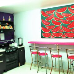 Hostel St. Llorenc Мехико гостиничный бар