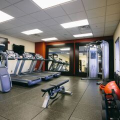 Отель Hampton Inn & Suites Effingham фитнесс-зал фото 2