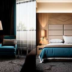 Гостиница DoubleTree by Hilton Almaty комната для гостей
