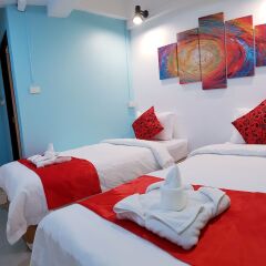 Отель Khaosan Art Hotel Таиланд, Бангкок - 1 отзыв об отеле, цены и фото номеров - забронировать отель Khaosan Art Hotel онлайн комната для гостей фото 5