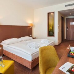 Отель Austria Trend Hotel Doppio Австрия, Вена - 4 отзыва об отеле, цены и фото номеров - забронировать отель Austria Trend Hotel Doppio онлайн комната для гостей фото 3