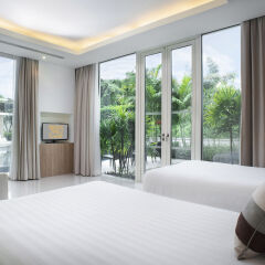 Отель Splash Beach Resort by Langham Hospitality Group комната для гостей фото 3