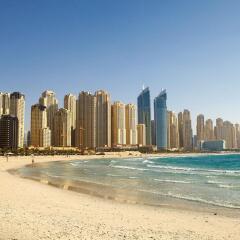 Отель Intercontinental Dubai Marina пляж
