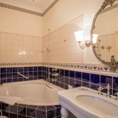 Отель Belle Epoque Baden Baden Германия, Баден-Баден - отзывы, цены и фото номеров - забронировать отель Belle Epoque Baden Baden онлайн ванная