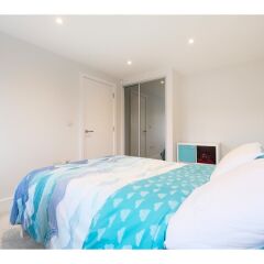 Отель Quiet, Convenient 1BR Flat for 4 in Greenwich Великобритания, Лондон - отзывы, цены и фото номеров - забронировать отель Quiet, Convenient 1BR Flat for 4 in Greenwich онлайн комната для гостей фото 3