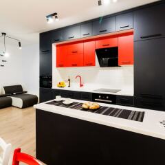Гостиница CityApartments Lukianivska комната для гостей