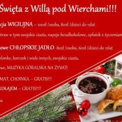 Отель Willa Pod Wierchami Закопане с домашними животными