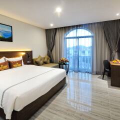 Отель Crown Nguyen Hoang Hotel Вьетнам, Нячанг - отзывы, цены и фото номеров - забронировать отель Crown Nguyen Hoang Hotel онлайн комната для гостей фото 2