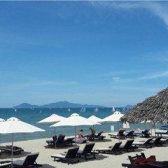 Отель Hoi An Riverside Resort & Spa пляж