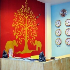 Отель Bangkok Backpacker Guesthouse Бангкок интерьер отеля