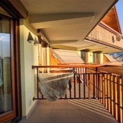 Отель VISITzakopane Rainbow Apartments Польша, Закопане - отзывы, цены и фото номеров - забронировать отель VISITzakopane Rainbow Apartments онлайн балкон