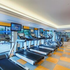 Отель Shangri-la Hotel, Shenzhen Китай, Шэньчжэнь - отзывы, цены и фото номеров - забронировать отель Shangri-la Hotel, Shenzhen онлайн фитнесс-зал фото 2