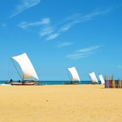 Отель C Negombo пляж фото 2