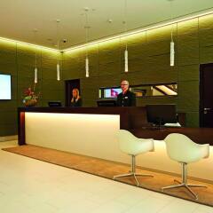 Hyperion Hotel Hamburg интерьер отеля