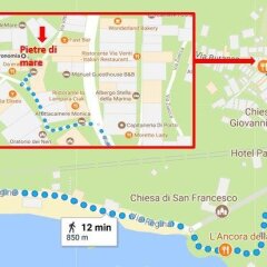 Отель Pietre di Mare Монтероссо-аль-Маре городской автобус