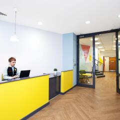 Отель Modern Student-Only Studios by Angel High Street Лондон интерьер отеля