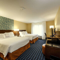 Отель Fairfield Inn & Suites Meridian комната для гостей фото 5