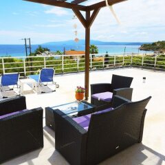 Отель Salonikiou Beach Deluxe Apartments Греция, Аристотелес - отзывы, цены и фото номеров - забронировать отель Salonikiou Beach Deluxe Apartments онлайн фото 9