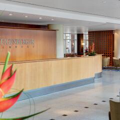 Steigenberger Hotel Hamburg Гамбург интерьер отеля