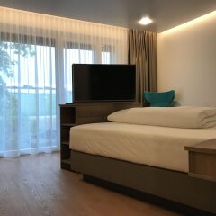 Отель Westside Hotel garni Германия, Мюнхен - отзывы, цены и фото номеров - забронировать отель Westside Hotel garni онлайн комната для гостей фото 2