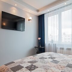 Апартаменты 4You Piter OnE Apartments Санкт-Петербург комната для гостей фото 2