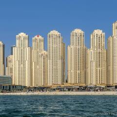 Отель Delta by Marriott Jumeirah Beach пляж