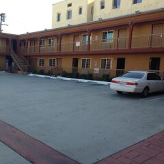 Отель Americas Best Value Inn - Alvarado Street Лос-Анджелес парковка