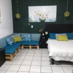 Отель Hostal Gato Azul Habitaciones Privadas Мексика, Гвадалахара - отзывы, цены и фото номеров - забронировать отель Hostal Gato Azul Habitaciones Privadas онлайн комната для гостей фото 7
