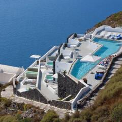 Отель Grace Santorini пляж фото 2