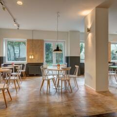 Meininger Hotel Hamburg City Center Гамбург помещение для мероприятий