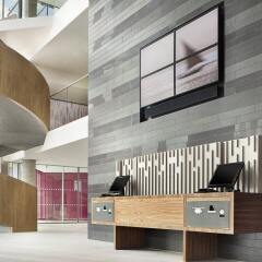 Отель Aloft London Excel Великобритания, Лондон - отзывы, цены и фото номеров - забронировать отель Aloft London Excel онлайн интерьер отеля фото 2