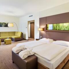 Отель Austria Trend Hotel Doppio Австрия, Вена - 4 отзыва об отеле, цены и фото номеров - забронировать отель Austria Trend Hotel Doppio онлайн комната для гостей фото 5