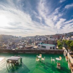 Отель Хостел Itaewon Inn Южная Корея, Сеул - отзывы, цены и фото номеров - забронировать отель Хостел Itaewon Inn онлайн приотельная территория