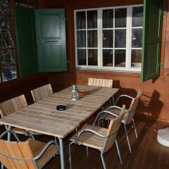 Отель Les Erables, Chalet питание