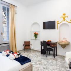 Отель Queen Palace Suites Италия, Рим - отзывы, цены и фото номеров - забронировать отель Queen Palace Suites онлайн комната для гостей фото 3