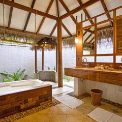 Отель Medhufushi Island Resort ванная фото 2