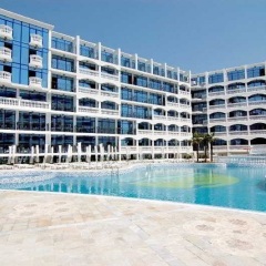 Отель Arcadia Spa Hotel Болгария, Солнечный берег - отзывы, цены и фото номеров - забронировать отель Arcadia Spa Hotel онлайн бассейн фото 3