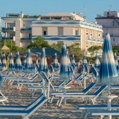 Hotel Corinna Римини пляж фото 2